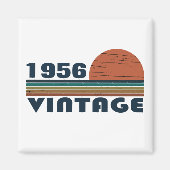 Gepersonaliseerd 65e verjaardagscadeau magneet (Voorkant)