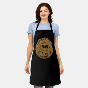 Gepersonaliseerd  65e verjaardagsfeestje cadeau schort