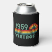 Gepersonaliseerd  65ste verjaardagsfeest blikjeskoeler (Blikje Achterkant)