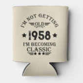 Gepersonaliseerd  65ste verjaardagsfeest blikjeskoeler (Voorkant)