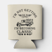 Gepersonaliseerd  65ste verjaardagsfeest blikjeskoeler (Achterkant)