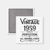 Gepersonaliseerd 65ste verjaardagsfeest magneet (Voorkant / Achterkant)