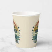 Gepersonaliseerd  65ste verjaardagsfeest papieren bekers (Rechts)