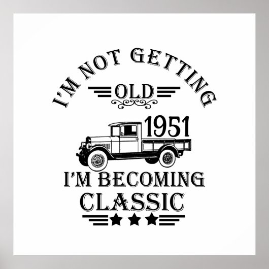 Gepersonaliseerd 65ste verjaardagsfeest poster (Voorkant)