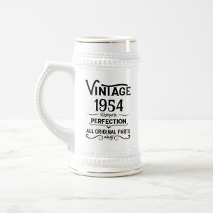Gepersonaliseerd 70-jarig 70-jarig verjaardagsfee bierpul