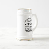 Gepersonaliseerd 70-jarig  70-jarig verjaardagsfee bierpul (Voorkant rechts)