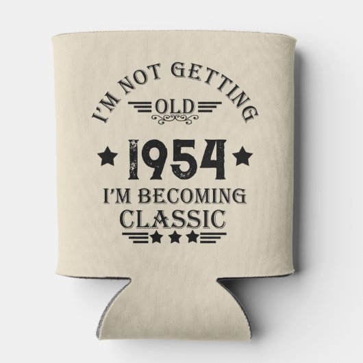 Gepersonaliseerd 70-jarig  70-jarig verjaardagsfee blikjeskoeler (Achterkant)