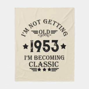 Gepersonaliseerd 70-jarig 70-jarig verjaardagsfee fleece deken