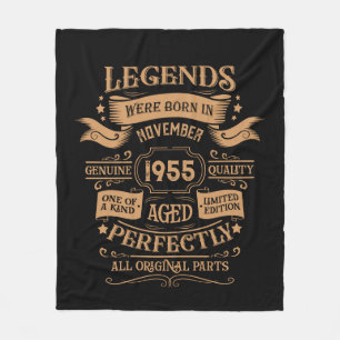 Gepersonaliseerd 70-jarig 70-jarig verjaardagsfee fleece deken
