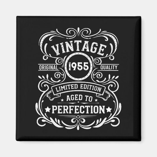 Gepersonaliseerd 70-jarig 70-jarig verjaardagsfee magneet (Voorkant)