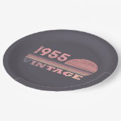 Gepersonaliseerd 70-jarig 70-jarig verjaardagsfee papieren bordje (Gekanteld)