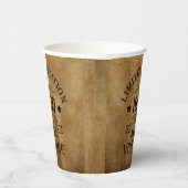 Gepersonaliseerd  75e verjaardagsfeest papieren bekers (Rechts)