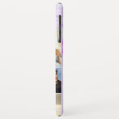 Gepersonaliseerd 7 Fotocollage Indigo Violet Marme Case-Mate iPhone Case (Achterkant/links)