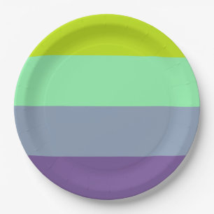 Gepersonaliseerd 9" Round Paper Bord