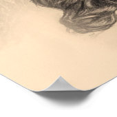 Gepersonaliseerd aan mijn dochter, liefde van mam  poster (Hoek)