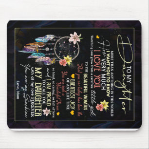 Gepersonaliseerd aan mijn dochter, liefde van mama muismat