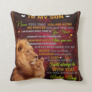 Gepersonaliseerd aan mijn zoon, liefdesbrief van v kussen