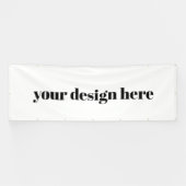Gepersonaliseerd Aangepast Spandoek (Horizontaal)