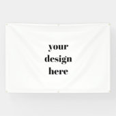 Gepersonaliseerd Aangepast Spandoek (Horizontaal)