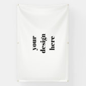 Gepersonaliseerd Aangepast Spandoek (Verticaal)