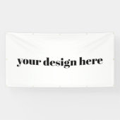 Gepersonaliseerd Aangepast Spandoek (Horizontaal)