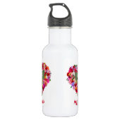 Gepersonaliseerd / Aangepaste Hond / Huisdier Foto Waterfles (Achterkant)