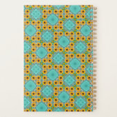 Gepersonaliseerd Abstract Retrogeel patroon Planner (Achterkant)