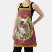 Gepersonaliseerd Afbeelding Lijst en Kerstkrans Schort (Insitu)
