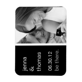 Gepersonaliseerd afbeelding Sla de datummagneet op Magneet