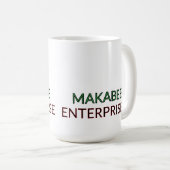 Gepersonaliseerd afgedrukt koffiemok (Voorkant rechts)