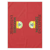 Gepersonaliseerd afgedrukt tafelkleed (Voorkant)