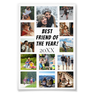 Gepersonaliseerd Afstuderen 13 Fotocollage Poster