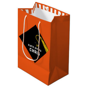 Gepersonaliseerd Afstuderen 2022 Middelgrote Gift Medium Cadeauzakje