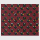 Gepersonaliseerd Afstuderen 2023 Cadeau Cadeaupapier (Vlak)