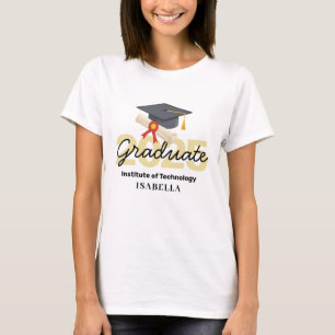 Gepersonaliseerd Afstuderen cadeau - Klasse van 20 T-shirt