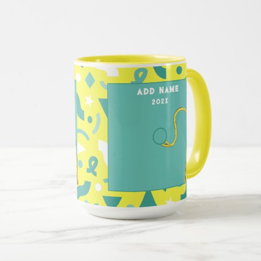 Gepersonaliseerd Afstuderen Gift Mok (Voorkant rechts)