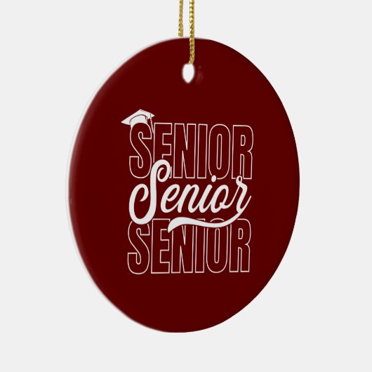 Gepersonaliseerd Afstuderen Gift Ornament (Rechts)