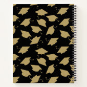 Gepersonaliseerd Afstuderen Gift | Tijd om te vier Notitieboek (Achterkant)