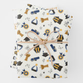 Gepersonaliseerd Afstuderen Inpakpapier Vel (In situ)