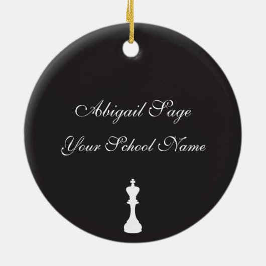 Gepersonaliseerd Afstuderen Ornament (Achterkant)