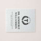 Gepersonaliseerd Afstuderen van de moderne medisch Legpuzzel (Horizontaal)