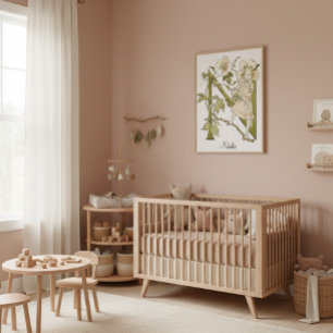 Gepersonaliseerd alfabet letter N Poster