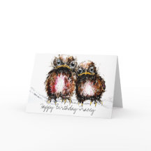 Gepersonaliseerd Alleen de twee van ons vogels