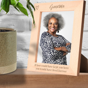 Gepersonaliseerd als liefde je hier had kunnen hou gegraveerde lijstjes