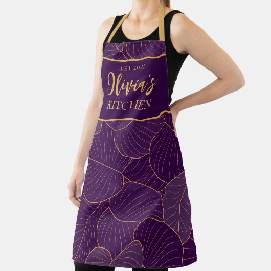 Gepersonaliseerd Apron, Name Apron, Custom Name Schort (Insitu)