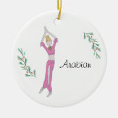 Gepersonaliseerd Arabisch keepomwille keramisch ve Ornament (Voorkant)