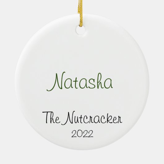 Gepersonaliseerd Arabisch keepomwille keramisch ve Ornament (Achterkant)