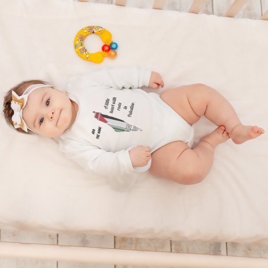 Gepersonaliseerd Baby Bodysuit voor Palestijnse ba