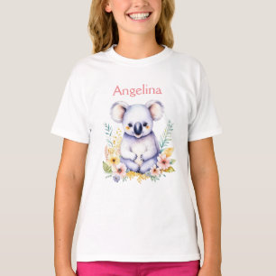 Gepersonaliseerd Baby Koala Beer T-shirt