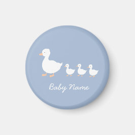 Gepersonaliseerd Baby shower Favor Cookies Blauw e Magneet